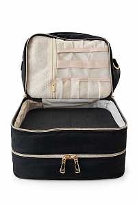 Professional 3-Tier Manicure Case for Nail Tools & Nail Polish Storage