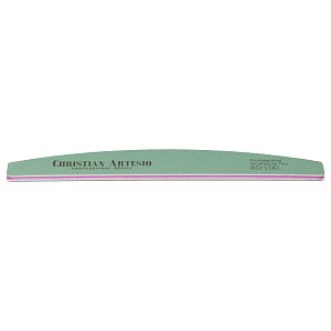 Professional Green Nail File Half-Moon 80/100