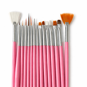 Nail Art Brush Set 15pcs