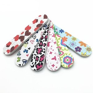 Mini Nail File Straight Colorful 180/240