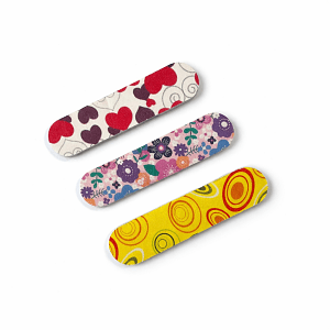 Mini Nail File Straight Colorful 180/240