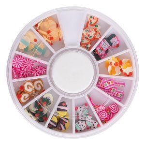 Fimo Nail Art Slices Wheel – Candy Mix