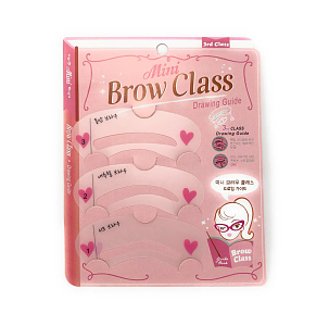 Eyebrow Shaping Stencil Guide Set 3pcs