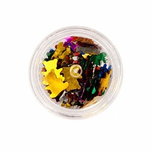 Bunte Teddybar-Pailletten