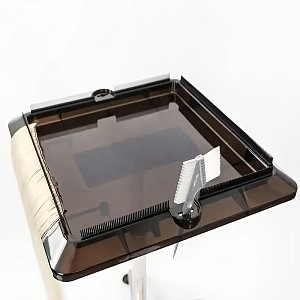 Height Adjustable Hair Extension Stand with Wheels