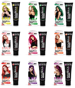 Rebellious Semi-Permanent Hair Dye Neon Cotton Candy 70ml