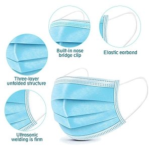 Disposable Face Masks 10pcs