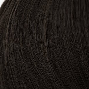 Pferdeschwanz Glatt Echthaar 60cm 100g Braun #5