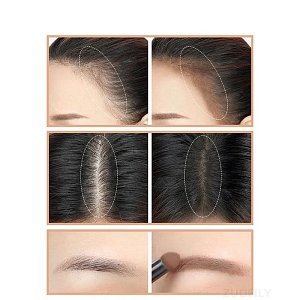 Hair Cover Stick for White Roots, Thinning Spots & Hairline Correction – Dark Brown