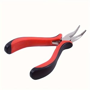 Curved Micro Ring Extension Pliers – For Application & Removal