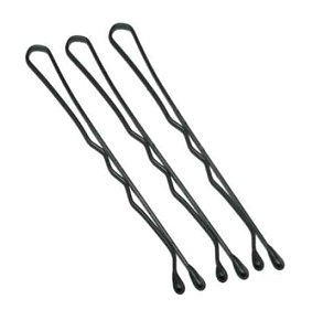 Hair Grips Black 60pcs