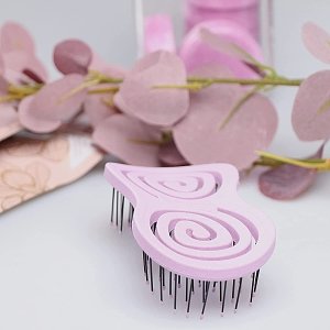 Eco-Friendly Hair Brush Pink-Purple Small