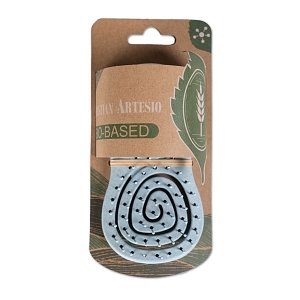 Hair Brush Ecological Turquoise Small