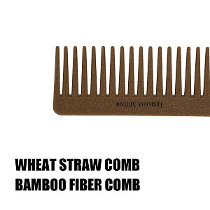 Christian Artesio Eco-Friendly Wooden Detangling Comb