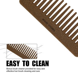 Christian Artesio Eco-Friendly Wooden Detangling Comb