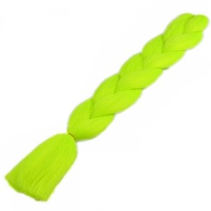 Hair Jumbo Braids Neon Yellow Ya22# 100g 60cm