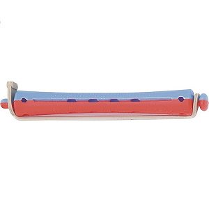 Hair Curler Red - Blue 11mm 12pcs