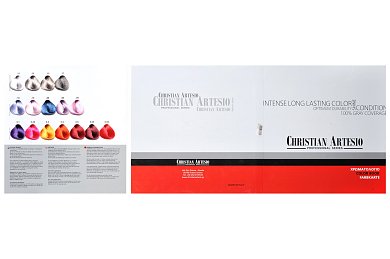 Christian Artesio Hair Color Creams Chart