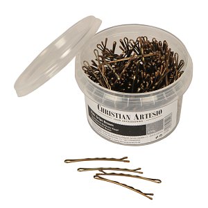 Haarklemmen in Braun 250gr