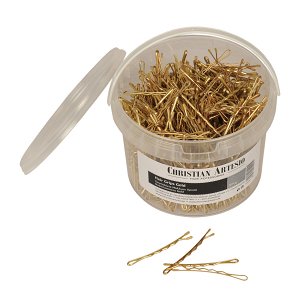 Hair Grips Gold 500g