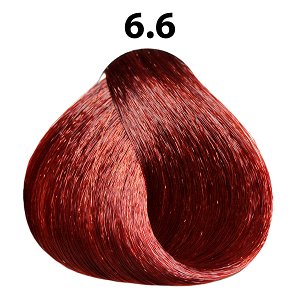 No 6.6 Haarfarbe Dunkelblond Dunkelrot 100ml