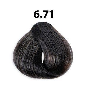 Hair Color Cream No 6.71 Blonde Dark Brown Sandre 100ml