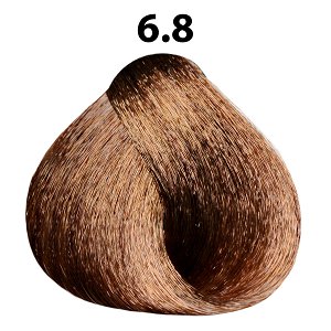 No 6.8 Haarfarbe Dunkelblond Mahagoni 100ml
