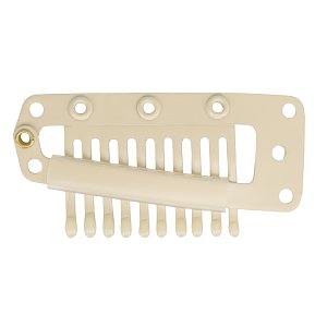 Beige Weft Clip 3.8cm