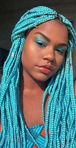 Hair Jumbo Braids Blue Ya31# 100g 60cm