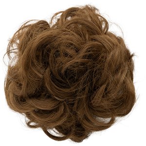 Messy Hair Bun Extension with Elastic Band – Dark Blonde