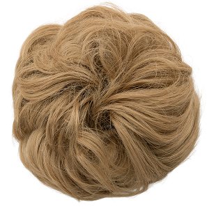 Hair Bun Extension with Elastic Band No. 24 – Blonde Beige