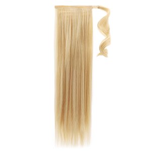 Hair Weft for Hair Braid Synthetic High Quality 50cm 120g Very Light Pastel Blonde #4