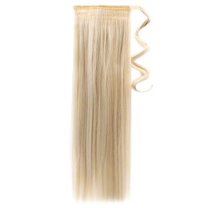 Hair Weft for Hair Braid Synthetic High Quality 50cm 120g Ice Blonde #13