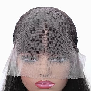 Synthetic Lace Front Wig 13x6 Black Long Straight – Natural Look & High Comfort