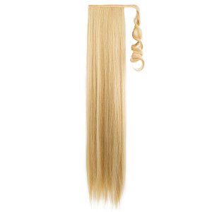 Hair Weft for Hair Braid Synthetic High Quality 65cm 120g Very Light Pastel Blonde #4