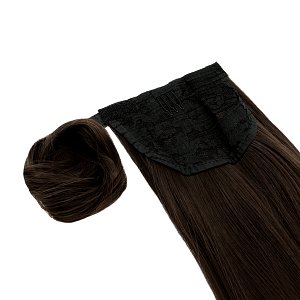 Hair Weft for Hair Braid Synthetic High Quality 65cm 160g Choc Brown #6-1