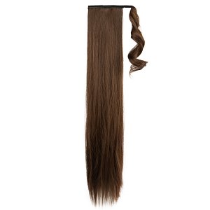Hair Weft for Hair Braid Synthetic High Quality 65cm 120g Chestnut #8/1