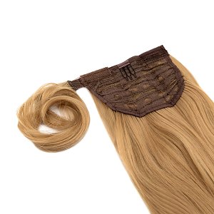 Hair Weft for Hair Braid Synthetic High Quality 65cm 120g Caramel Blonde #8/24