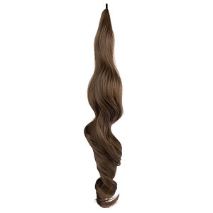 Hair Weft for Flexible Ponytail Braid HD Wavy 70cm 120g #8-1