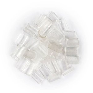 Hair Keratin Nail Tips 50pcs Clear