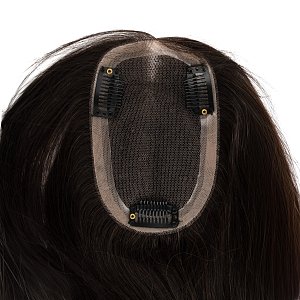 Women's Hair Topper #1B – Solution for Thinning, Clip-in Application
