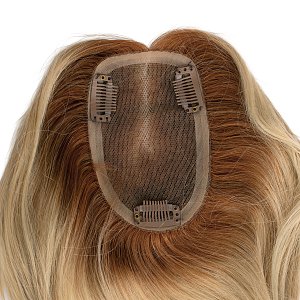 Women's Hair Topper #14/p613 – Solution for Thinning, Clip-in Application