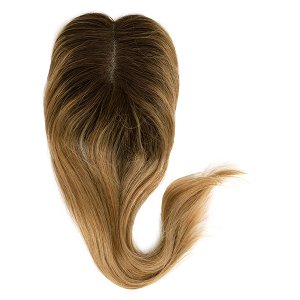 Women's Hair Topper #4r16 – Solution for Thinning, Clip-in Application