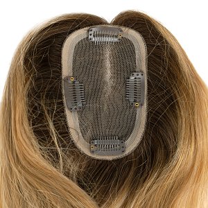 Women's Hair Topper #4r16 – Solution for Thinning, Clip-in Application