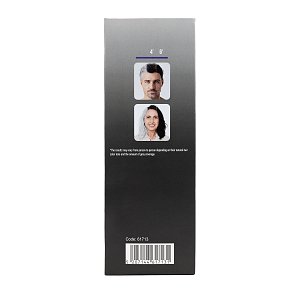 Men's Hair Dye Shampoo 400ml – Natural Black, Grey Coverage in 5 Minutes