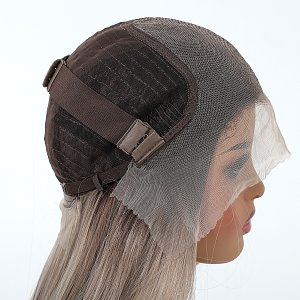 Synthetic Lace Front Wig 13x6 Brown, Long Straight Hair, Natural Look & Ultimate Comfort
