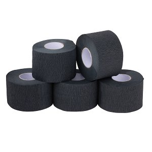 Black Color neck paper, 5 roll/pack