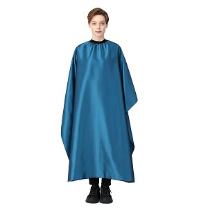 Barber Cape, Blue Color 150 x 128cm