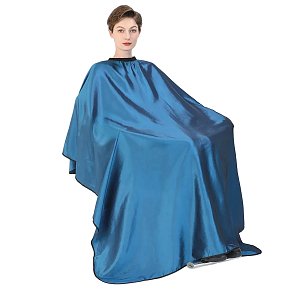 Barber Cape, Blue Color 150 x 128cm