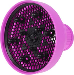 Collapsible Silicone Hair Dryer Diffuser Purple
